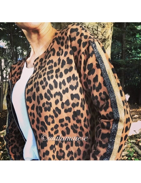 Bomber Leopardo