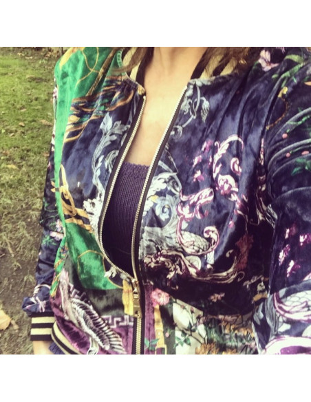 Bomber Velvet Luxury