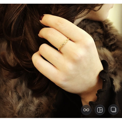 Anillo Piccola Trenza 2