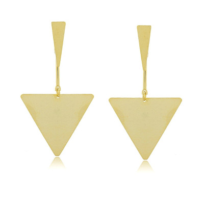 Triangle Maxi Earrings | XL Party Earrings | Malu Maiese 2