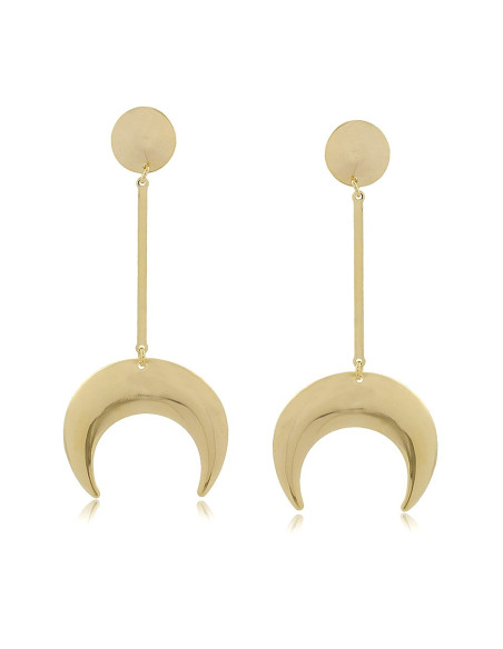 Pendientes Maxi Media Luna | Pendientes XL Ligeros | Malu Maiese Pendientes Maxi Media Luna | Pendientes XL Ligeros | Malu Maiese