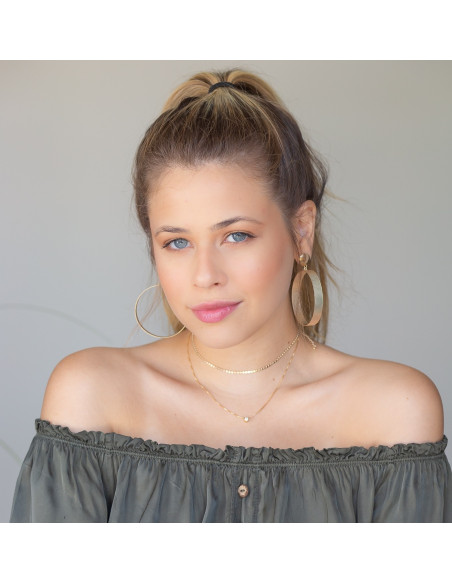 Colar Choker Pontinhos | Colar curto minimalista | Malu Maiese Colar Choker Pontinhos | Colar curto minimalista | Malu Maiese