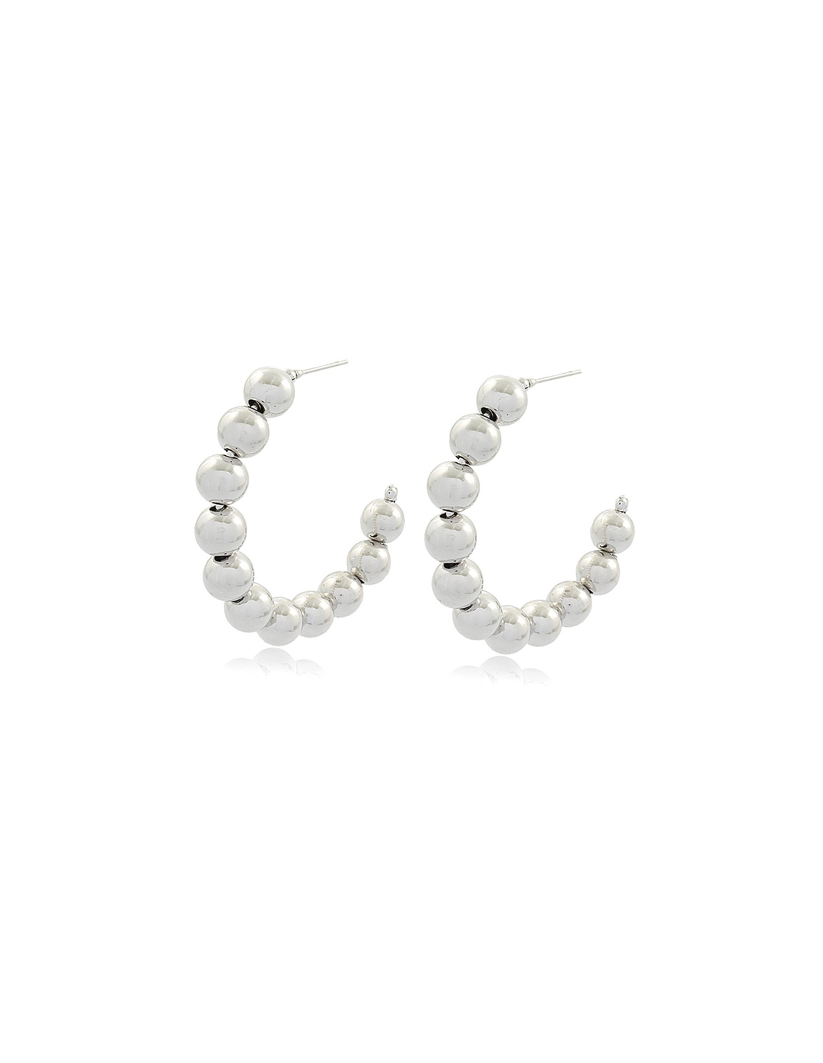 Argolas Luisa Bolas | Argola con Bolinhas | Malu Maiese