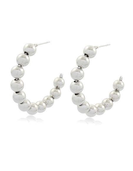 Argolas Luisa Bolas | Argola con Bolinhas | Malu Maiese Argolas Luisa Bolas | Argola con Bolinhas | Malu Maiese