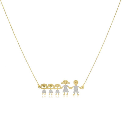 Colar Happy Family | Presentes para a Mãe | Malu Maiese 2