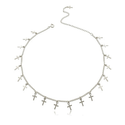 Crosses Choker Necklace | Choker with mini crosses | Malu Maiese 2