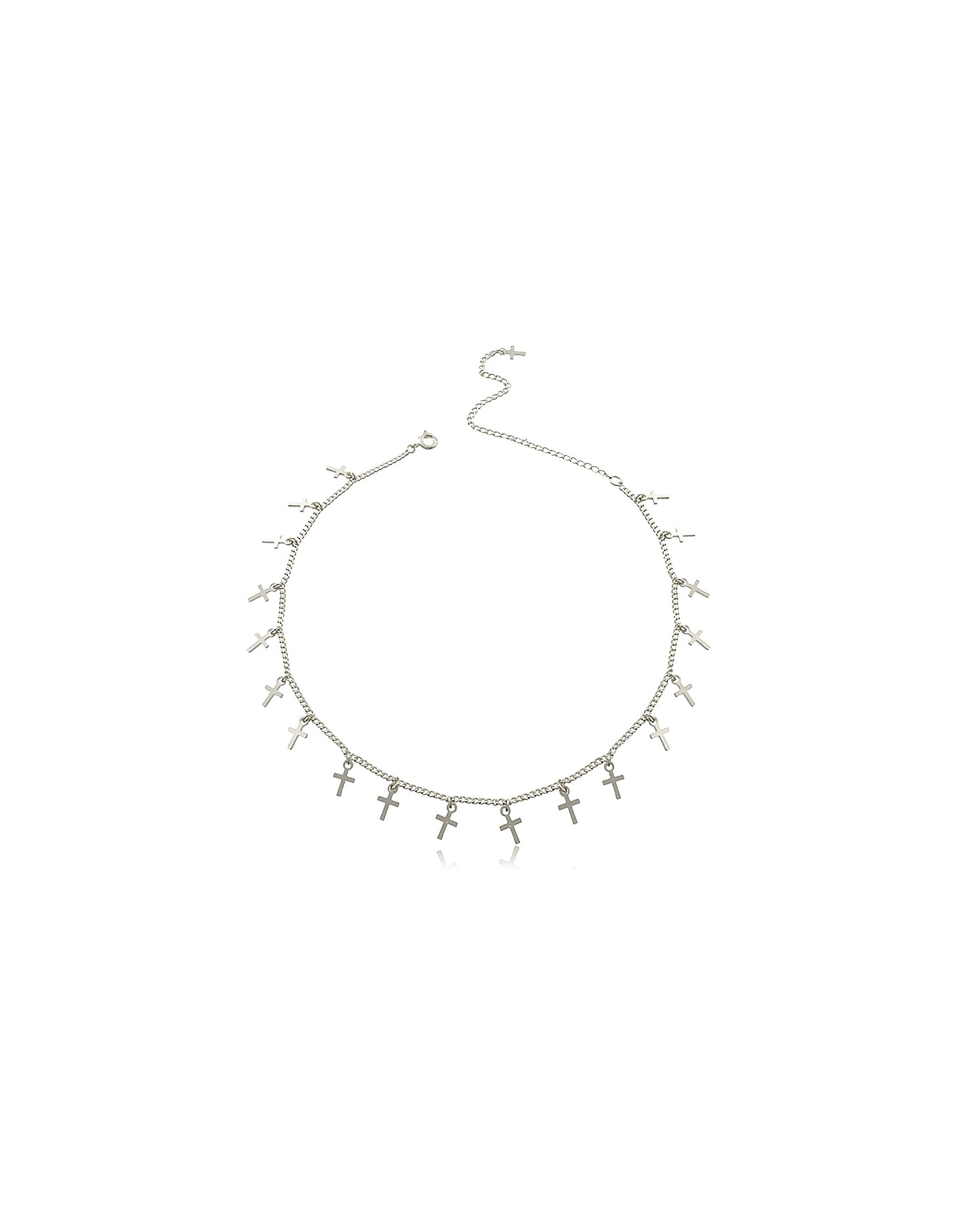 Colar Choker Cruzes | Choker mini cruzes | Malu Maiese