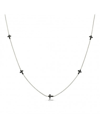 Crosses Noir Necklace