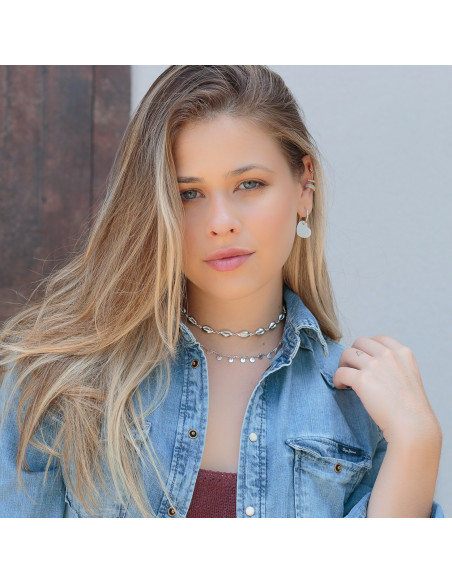 Collar Choker Conchas Collar Choker Conchas