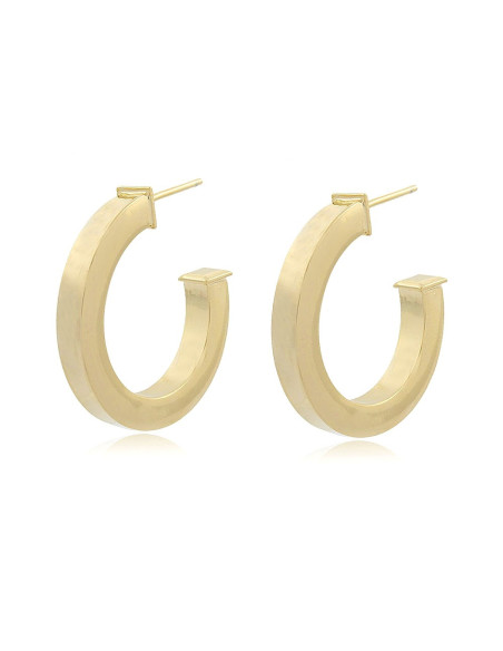 Aros Classy Mate | Pendientes de aro acabado mate | Malu Maiese Aros Classy Mate | Pendientes de aro acabado mate | Malu Maiese