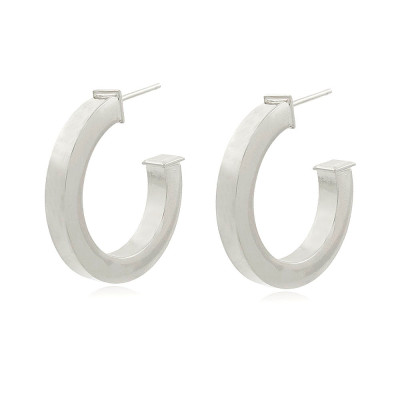 Argolas Classy Brilho | Argolas banhadas em ouro | Malu Maiese 2