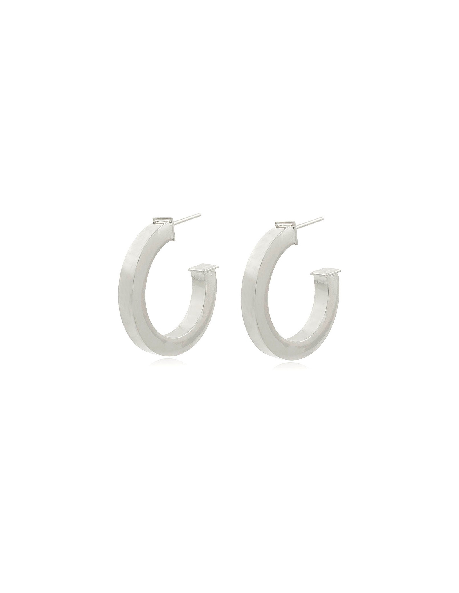 Classy Shiny Hoop Earrings | Versatile Hoop Earrings | Malu Maiese