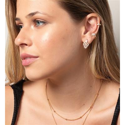 Teardrop Rose Earrings | Luxury Earrings| Malu Maiese 2