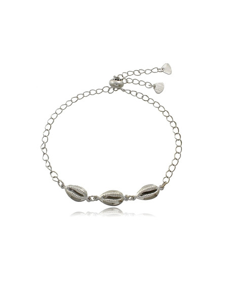 Pulsera Conchas | minimalista, recubierta en oro 18k, largo ajustable. Pulsera Conchas | minimalista, recubierta en oro 18k, largo ajustable.