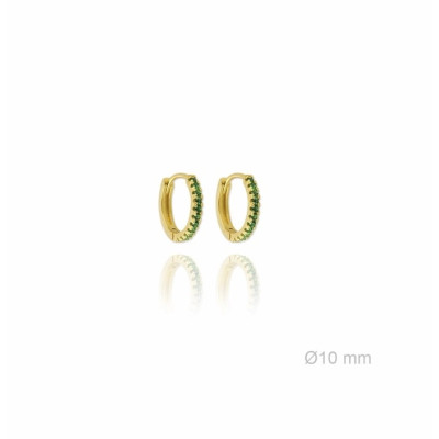 Crystal Mini Hoop Earrings