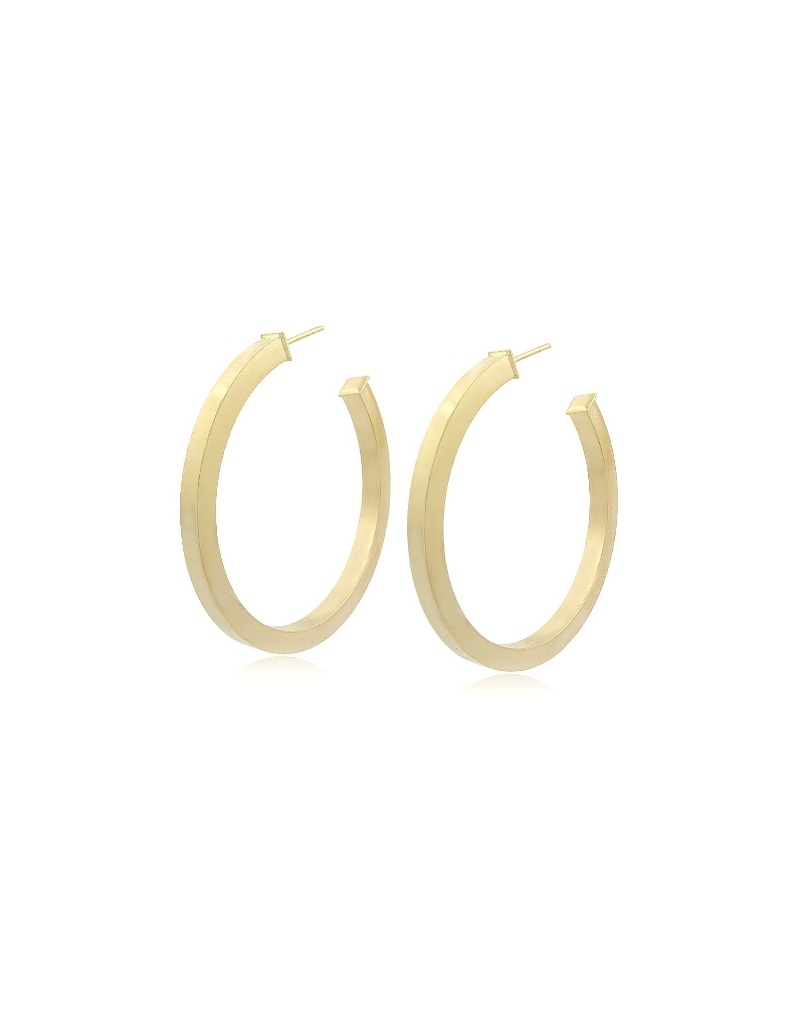Classy Shiny Hoop Earrings | Versatile Hoop Earrings | Malu Maiese