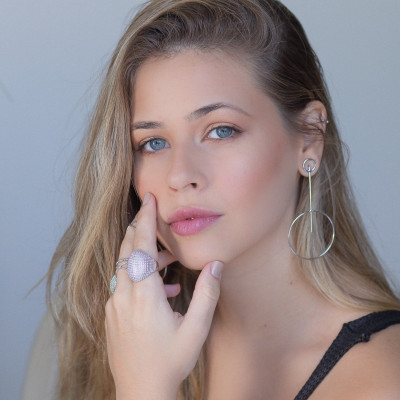 Pendientes Maxi Circle | Pendientes XL | Malu Maiese 2