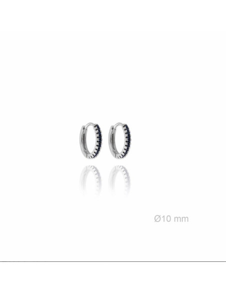 Crystal Mini Hoop Earrings