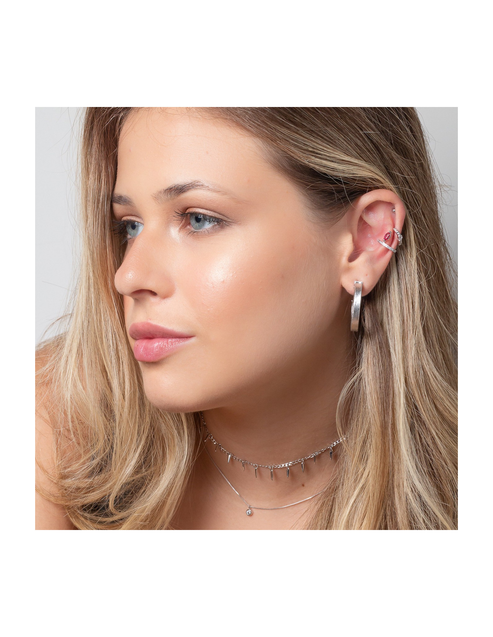 Aros Classy Mate | Pendientes de aro acabado mate | Malu Maiese