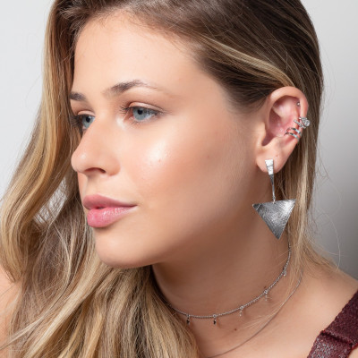 Brinco Maxi Triangulo | Brinco XL Festa | Malu Maiese 2