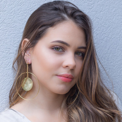 Pendientes Maxi Noria | Pendientes XL Exclusivos | Malu Maiese 2