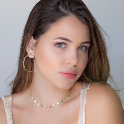 Pendientes Maxi Biarritz | Maxi Pendientes de Aro | Malu Maiese 2