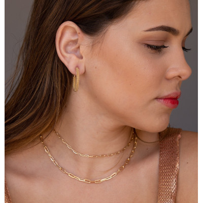 Liv Necklace | Chain Necklaces | Malu Maiese 2