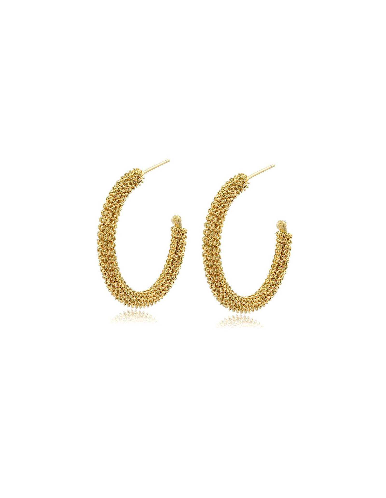 Aros Lolita | Pendientes de aro oro 18k, diseño exclusivo, 3 tamaños.
