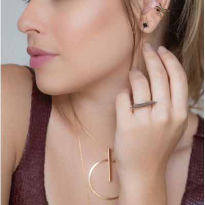 Piercing X | Piercing de orelha a pressão | Malu Maiese 2