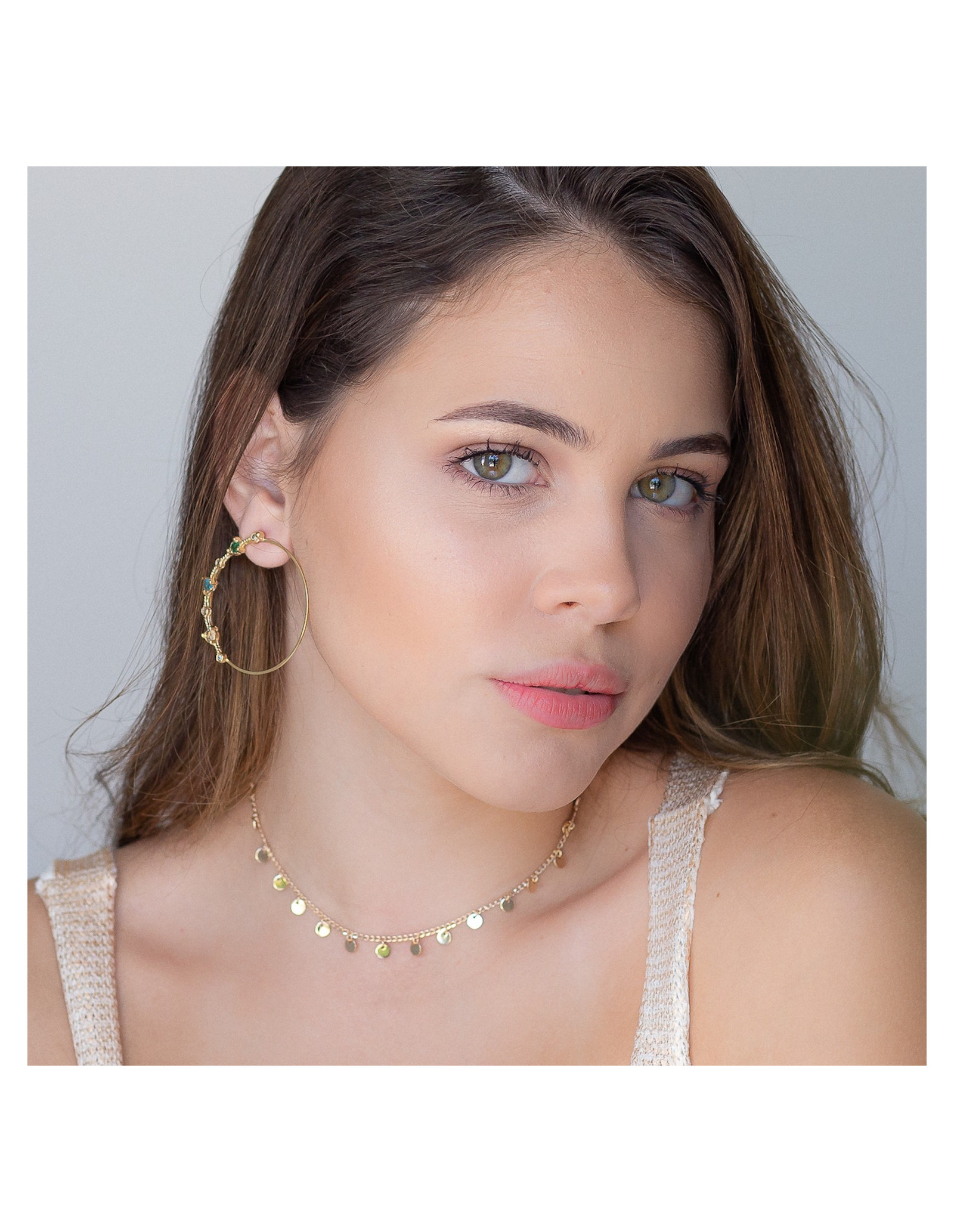 Little Medals Choker Necklace | Little medals necklace | Malu Maiese