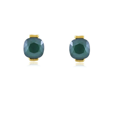 Swarovski Earrings | 18k gold base, Swarovski crystal in 6 colours. 2