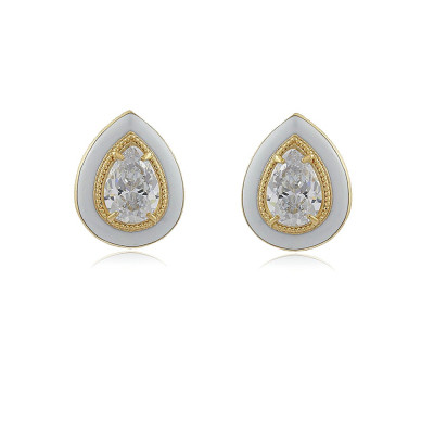 Brinco Blanche | Brinco com Design Exclusivo | Malu Maiese