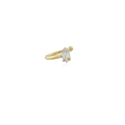 Ear Cuff Delicata | Piercing para Cartílago con mineral| Malu Maiese 2