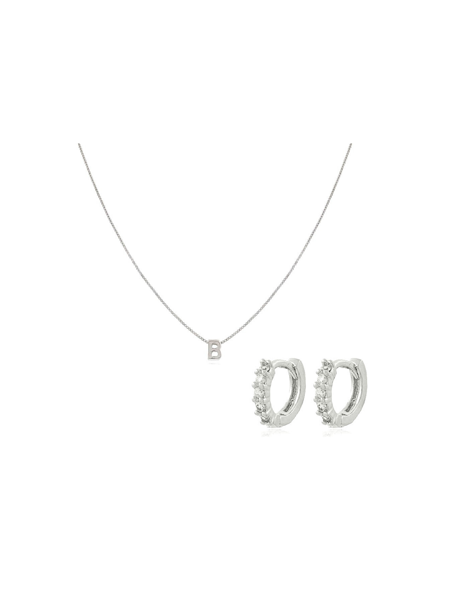 Initials & Hoops Pack | Personalised Gifts | Malu Maiese