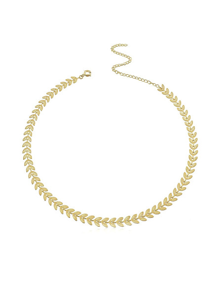 Colar Curto Folha de Nero | Choker Folhas | Malu Maiese Colar Curto Folha de Nero | Choker Folhas | Malu Maiese