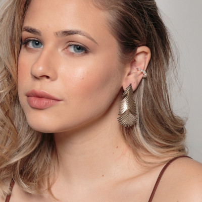 Ear Cuff Pearl | Puños de oreja para cartílago | Malu Maiese 2