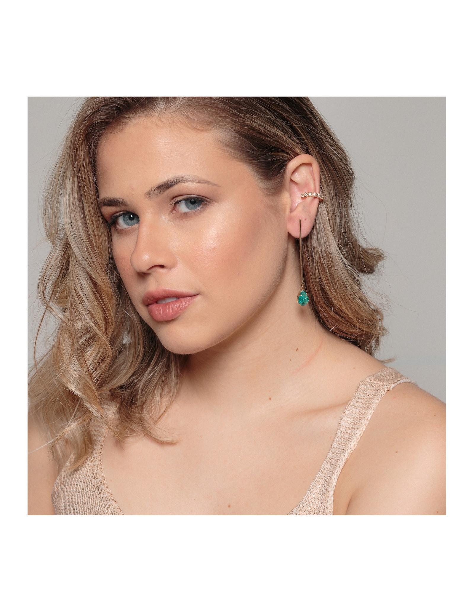 Brinco Maxi Pia | Drop Earrings | Malu Maiese
