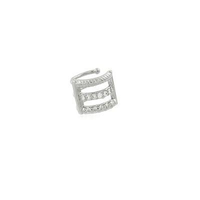 Trini Ear Cuff | 18k gold plated cz ear cuff, cartilage | Malu Maiese 2