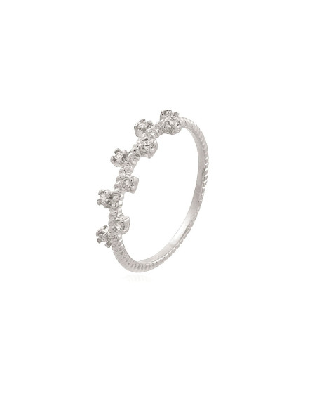 Analu Ring | exclusive and minimalist design, gold plated and zirconia Analu Ring | exclusive and minimalist design, gold plated and zirconia