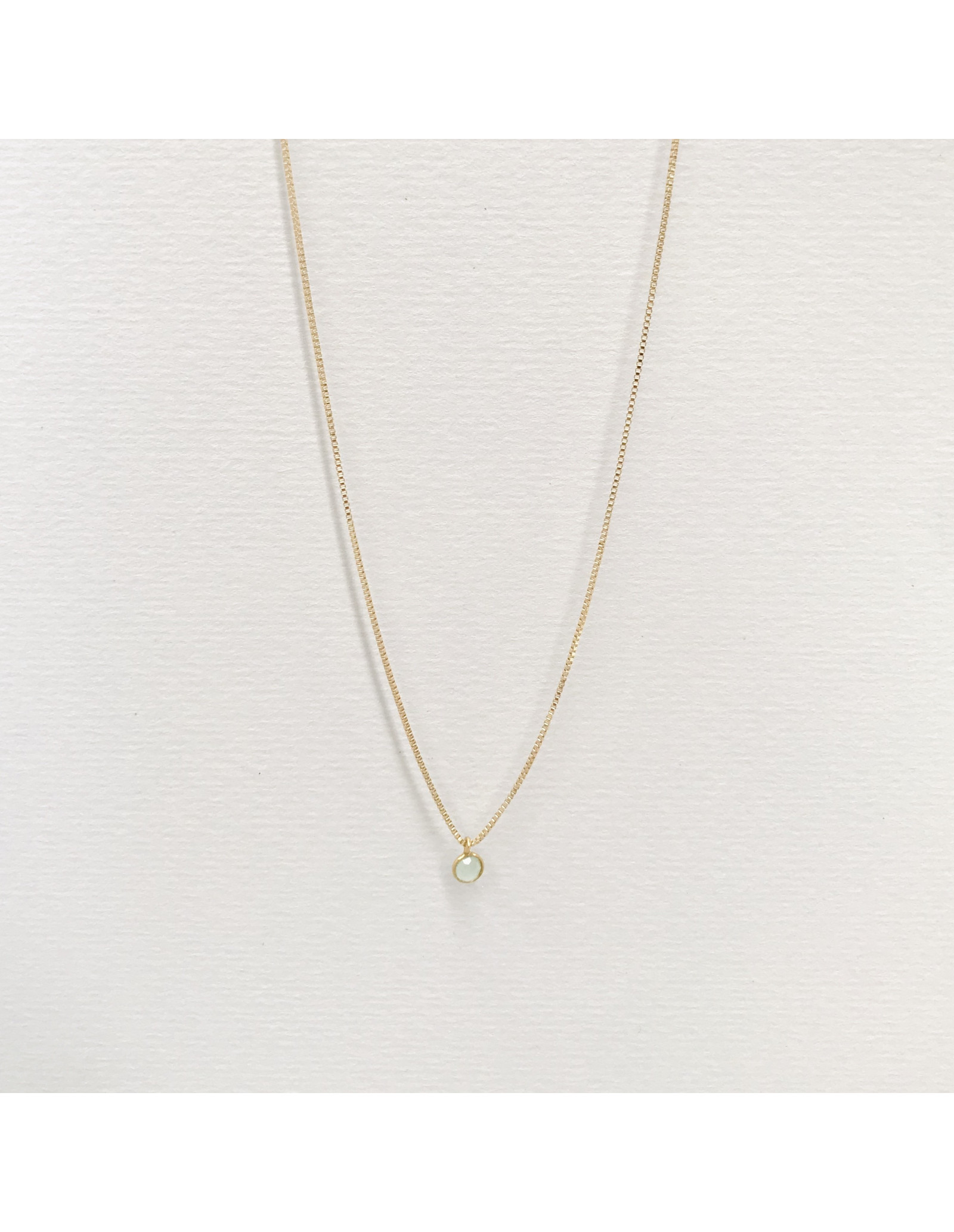 Mini Stones Necklace | Silver 925 necklace with stone | Malu Maiese