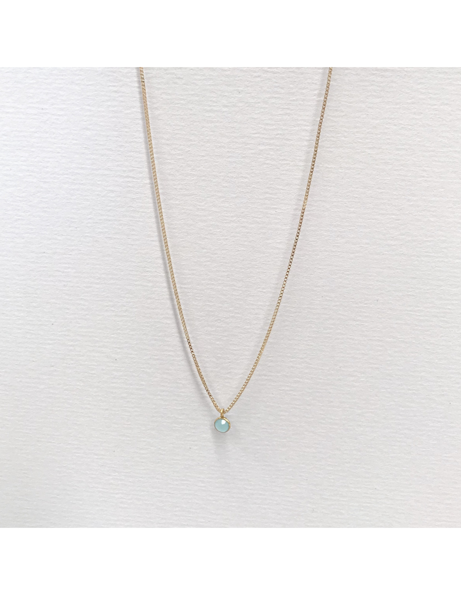 Mini Stones Necklace | Silver 925 necklace with stone | Malu Maiese