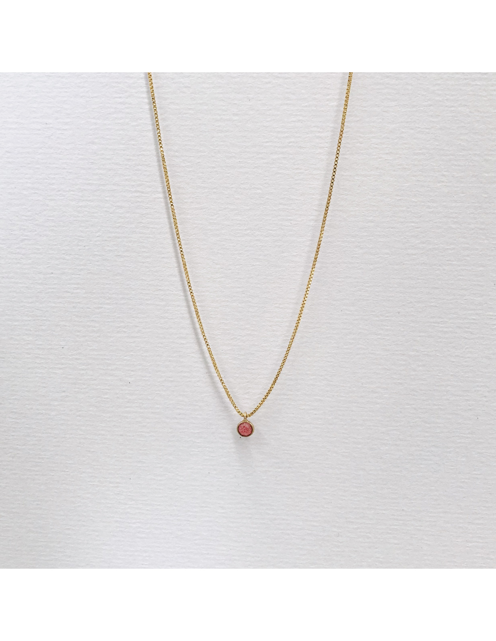 Mini Stones Necklace | Silver 925 necklace with stone | Malu Maiese