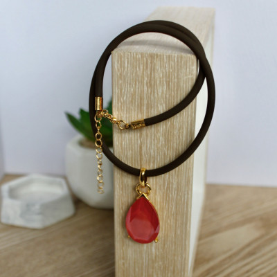 Swarovski Tear Necklace | Swarovski Necklace | Malu Maiese 2