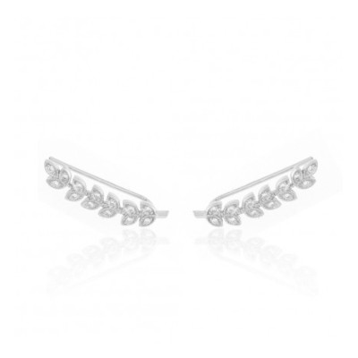 Leaves Shine Ear Climbers | Malu Maiese 2