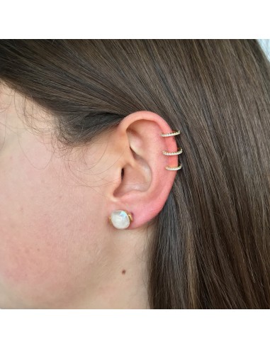 Triple Zirconia Ear Cuff