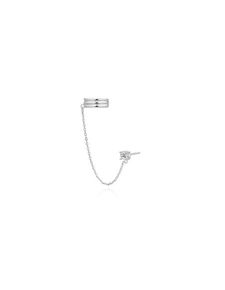 Pendientes Ear Cuff Chain Nina Pendientes Ear Cuff Chain Nina