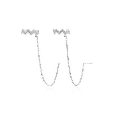 ZigZag Chain Ear Cuff Earrings