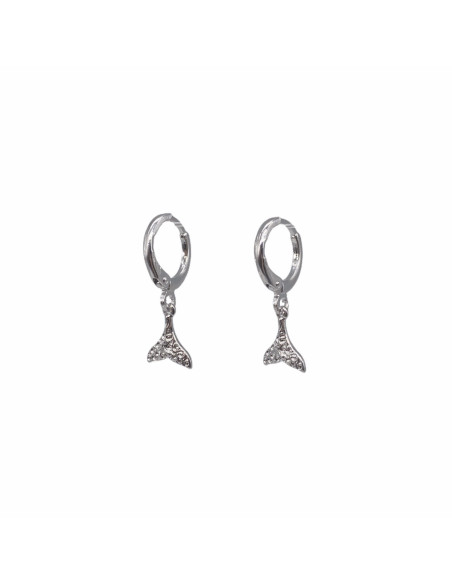 Baleine Hoop Earrings | Earrings with charms | Gold plated Baleine Hoop Earrings | Earrings with charms | Gold plated