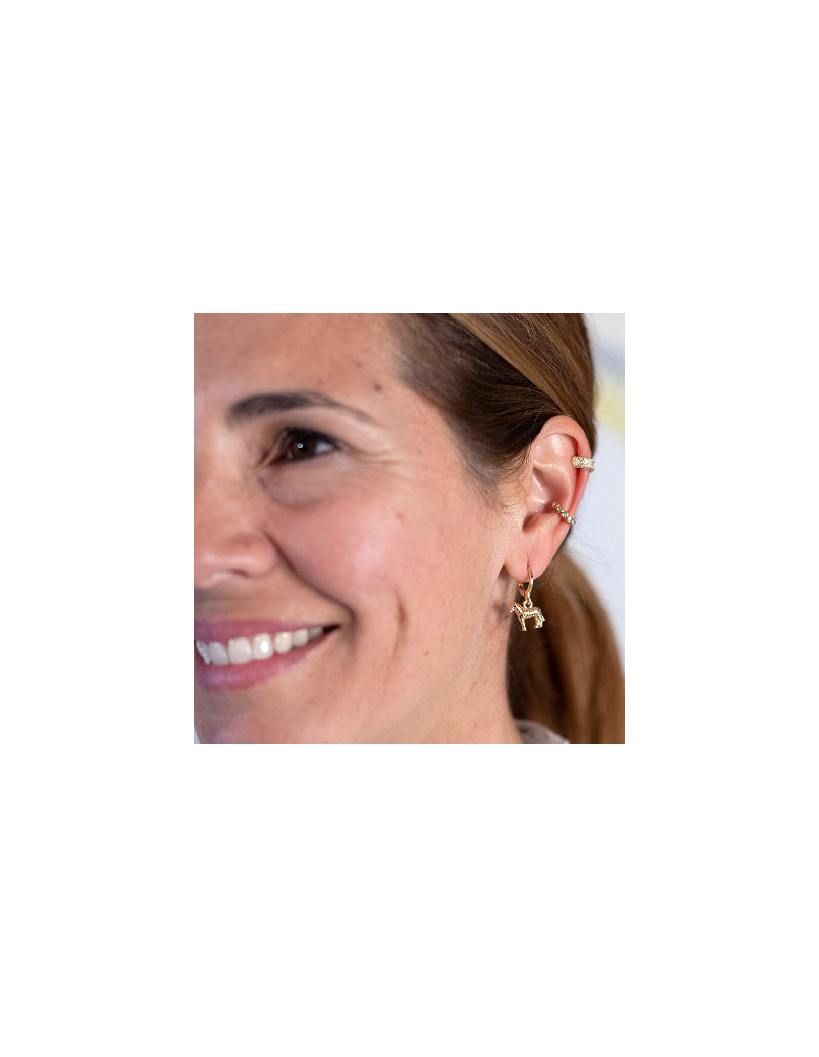 Aros Caballo | Pendientes con Charm Caballo | Envío gratis.