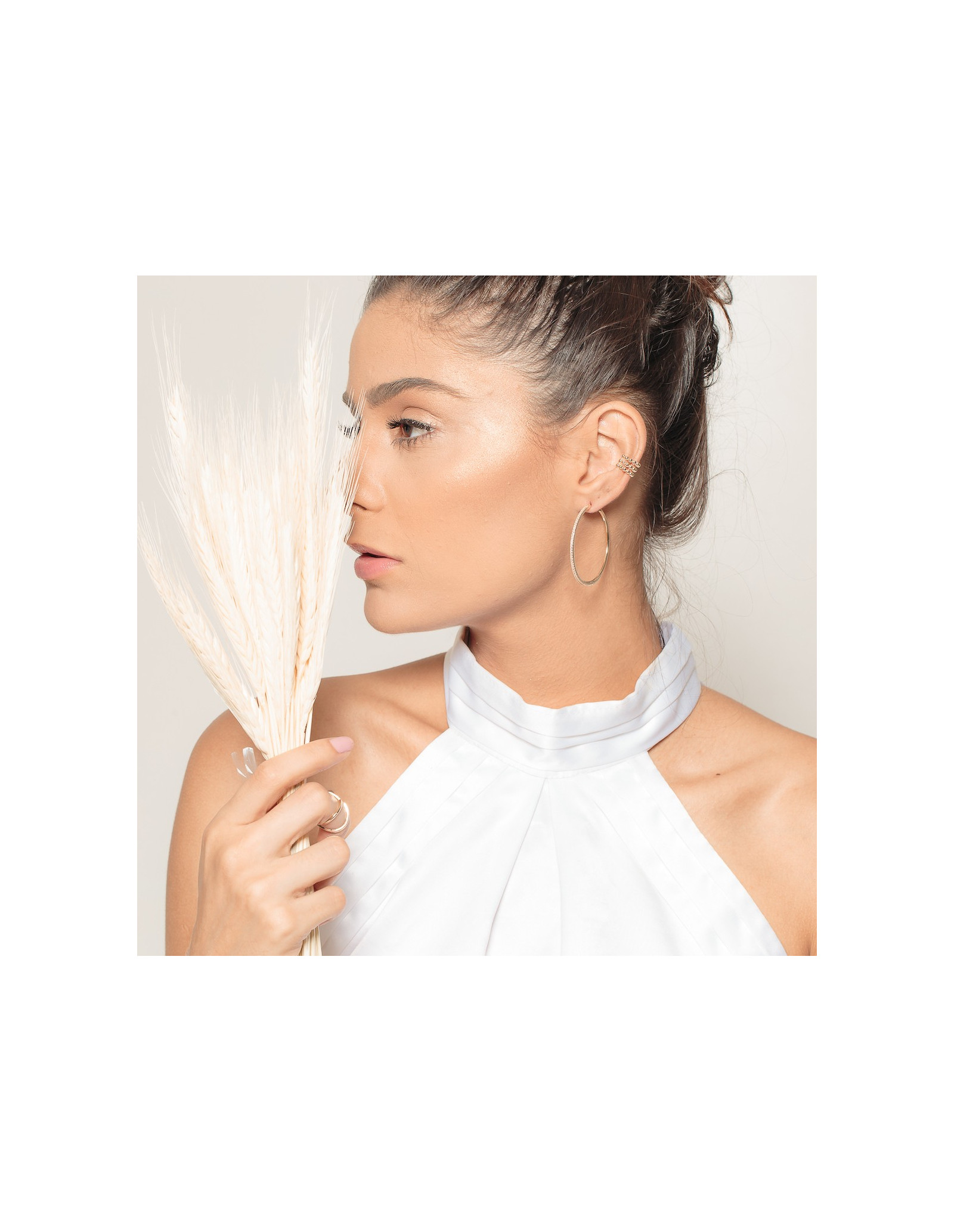 Anna Hoop Earrings | Unique Hoop Earrings | Malu Maiese